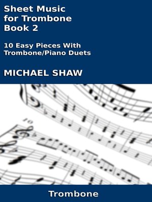 cover image of Sheet Music for Trombone
